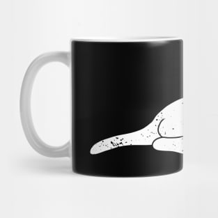 Critical Critter - white - distressed Mug